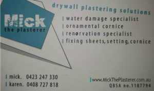 Mick the Plasterer Pinkenba